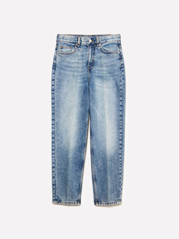 Jeans Style 69 mom fit chiari - jeans mom fit e boyfriend da donna - Azzurro | Sisley image number 5
